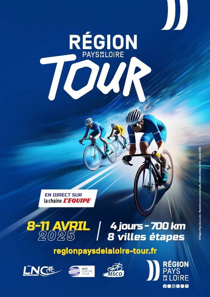 TOUR CYCLISTE – RÉGION PAYS DE LA LOIRE