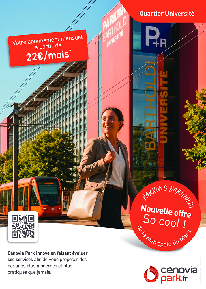 Stationnez au cœur du quartier Université pour seulement 22 € par mois !